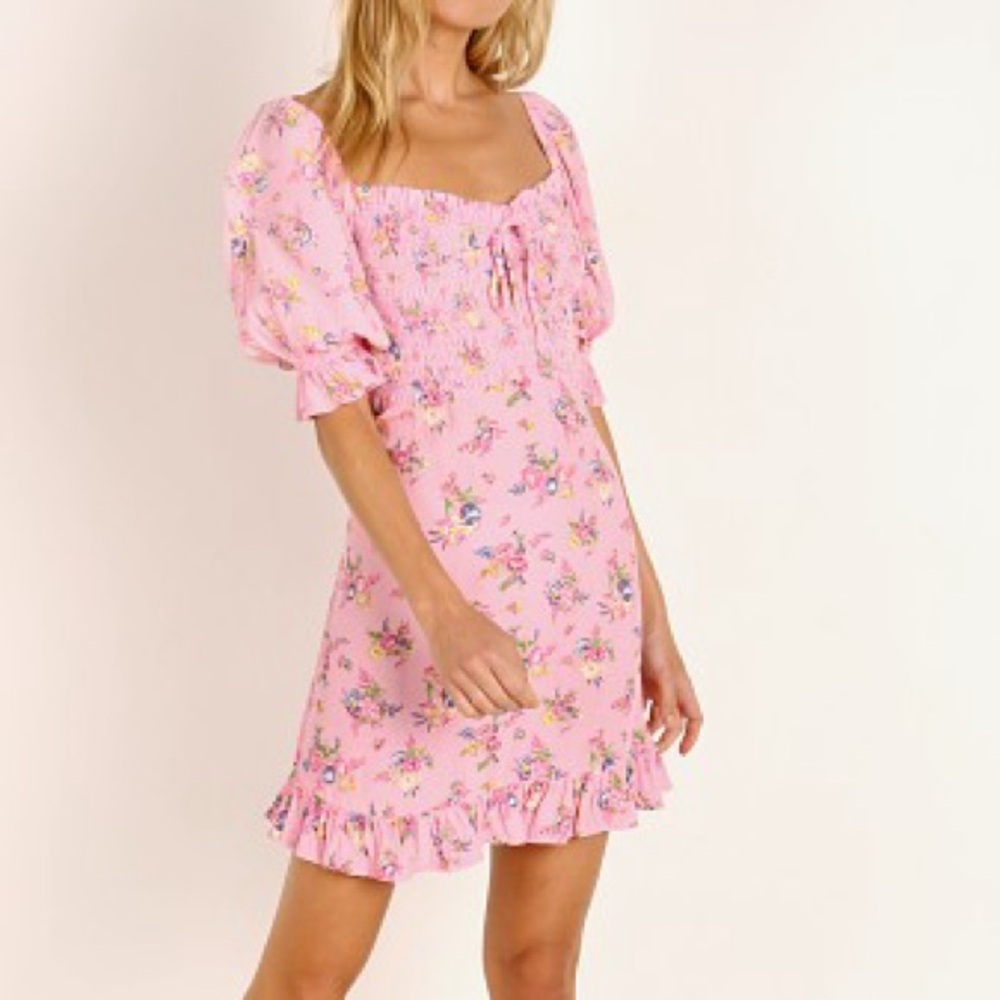 Faithfull the Brand Floral Mini Dress